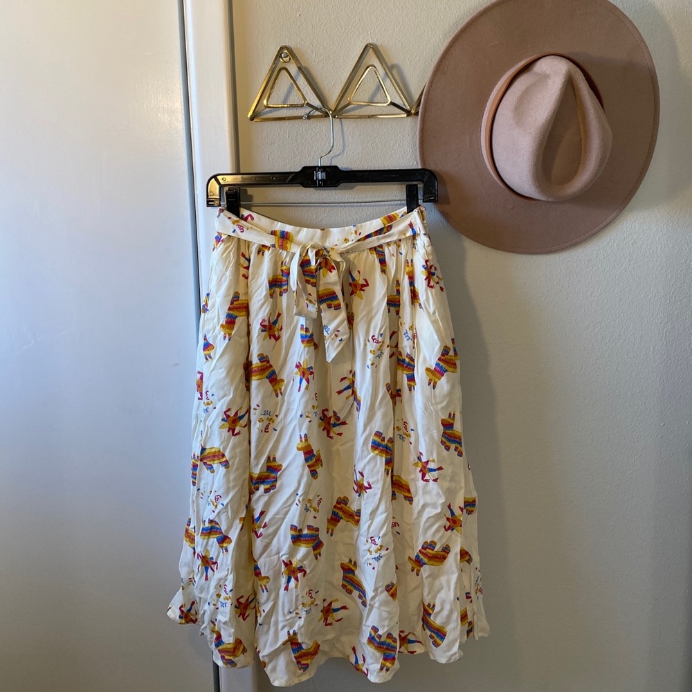 ModCloth Piñata Party Midi Skirt
